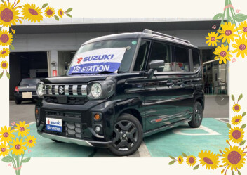 ☆おすすめ中古車☆スペーシア ギア　ＨＹＢＲＩＤ　ＸＺナビ　全方位カメラ　電動パーキング